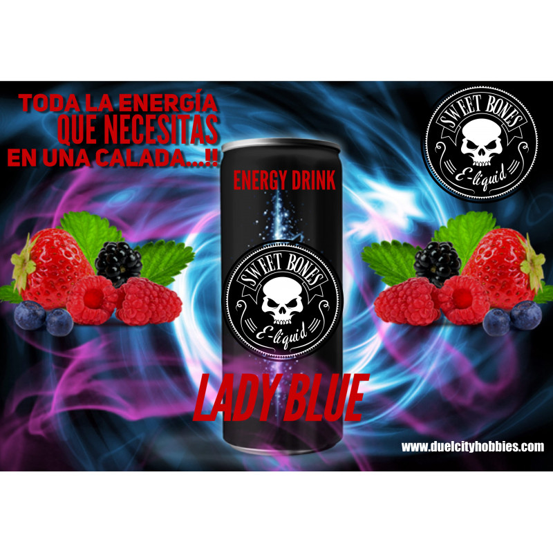 Lady Blue E-Liquid By Sweet Bones 